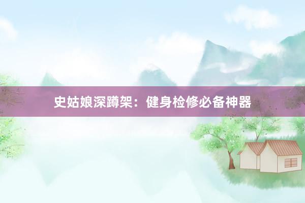 史姑娘深蹲架:健身检修必备神器